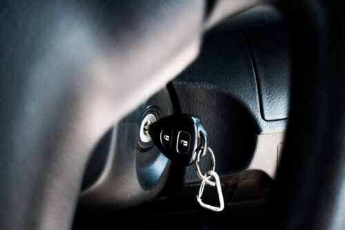 keys in ignition DUI