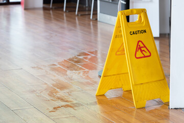 wet floor sign