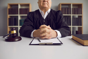 judge with gavel